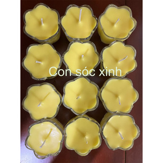 Combo 36 ly bông mai nến bơ ( đầy đủ nguyên liệu làm nến )
