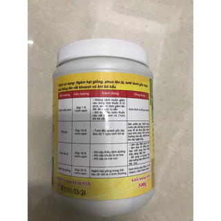 Phân bón kích rễ cực mạnh m3m 500g (sản phẩm tương tự n3m)