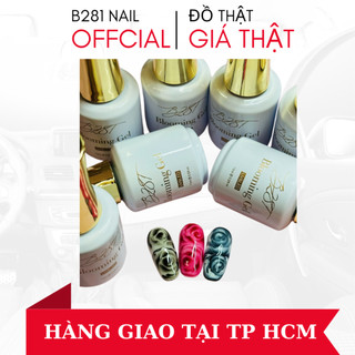 Top loang b281 15ml , gel tạo loang