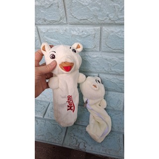 Combo 2 bóp viết hình gấu Merio