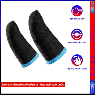 Găng tay chơi game cao cấp Pubg, ff, Liên Quân, Bao tay chống mồ hôi, siêu nhạy, co giãn tốt hàng chính hãng