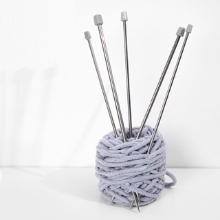 Que đan len inox 25cm - Bộ kim đan inox nhiều size