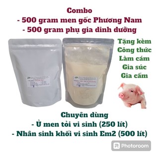 Men vi sinh ủ tỏi, ủ men thứ cấp BIO PHƯƠNG NAM (Bộ ủ 500 lít)
