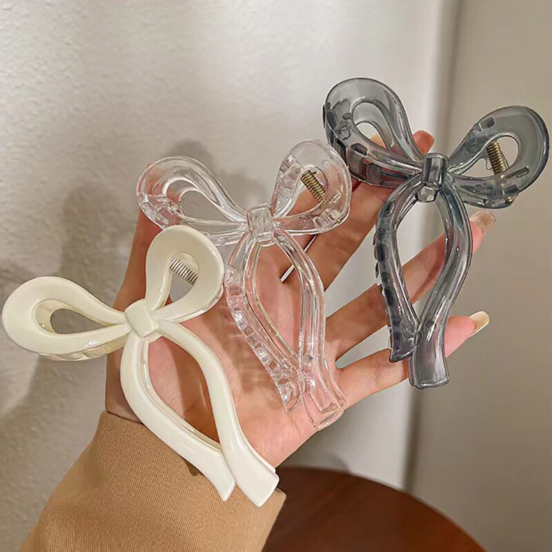 kẹp tóc Hàn quốc hình nơ dễ thương