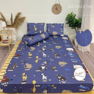 Ga chống thấm cho bé, drap chống thấm cao cấp PT chất liệu thun lụa phủ nano, bé tè lau là sạch