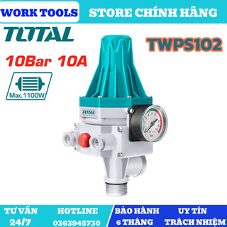 Total máy rờ le bơm nước tự động bằng áp suất twps102