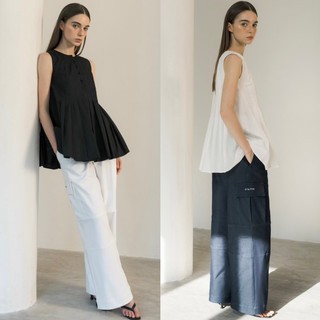 Quần jean xanh/ trắng túi hộp sy store