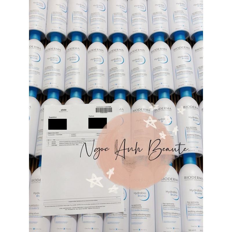 Xịt khoáng hydrabio (đủ bill)