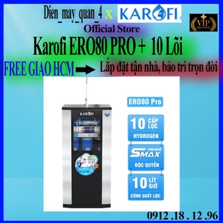 Máy lọc nước ro karofi ero80 pro / ero80pro - hàng chính hãng