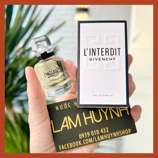 Nước hoa mini L'Interdit 𝐆𝐢𝐯𝐞𝐧𝐜𝐡𝐲 eau de parfum 10ml