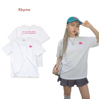 Áo thun oversize Big Logo Kbyme MEOWTEE định lượng 250gsm cotton 100%