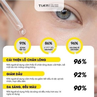 Serum T.i.a.m Pore Minimizing 40ml giúp làm sáng da và thu nhỏ lỗ chân lông