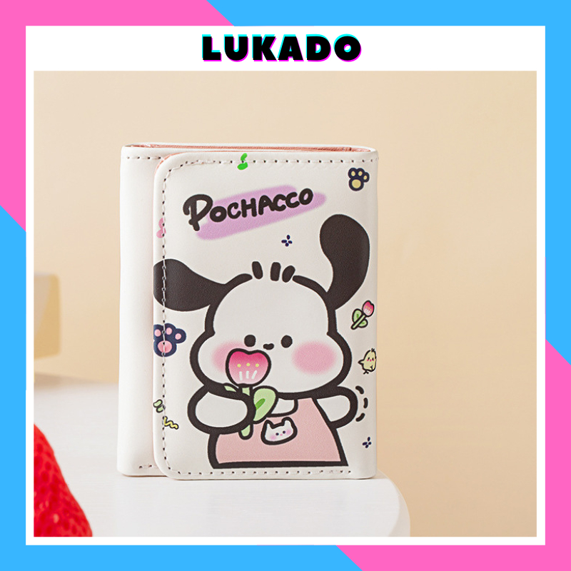 Ví nữ nhỏ mini bỏ túi dễ thương hot trend phong cách Hàn Quốc đựng tiền nhiều ngăn pochacco LUKADO V