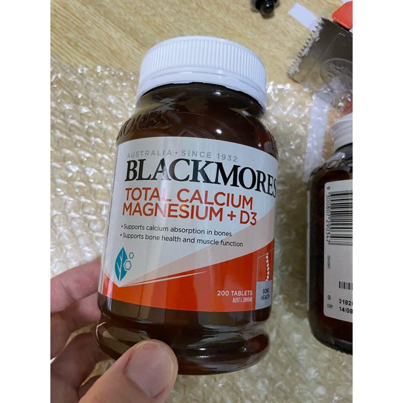 ( DATE 26,27) VIÊN UỐNG BỔ SUNG CANXI, MAGIE, D3 BLACKMORES ( TOTAL CALCIUM, MAGIE VÀ D3)