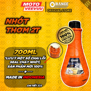 [MTVV] Dầu nhớt 2T 2 Thì nhớt thơm pha xăng cho xe xì po Cam Orange 700ML sản xuất tại Indonesia<END>