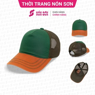 Mũ kết lưỡi trai nam nữ nón sơn chính hãng mc026-xh2p