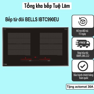 Bếp từ đôi BELLS IBTC990EU | Nhập khẩu nguyên chiếc Đức | Kính schott ceran