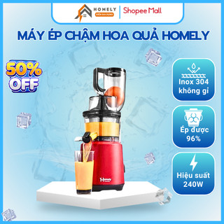 Máy ép chậm hoa quả homely hl-916, máy ép chậm trái cây tốc độ cao ép kiệt bã giữ được các chất
