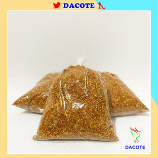 500g Kê đỏ, Kê vàng loại to, hạt tròn bóng mẩy cho chim vẹt, sẻ, manh manh nhật, sắc nhật, yến hót, bạc má...