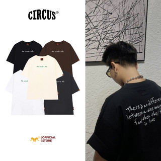 Áo thun unisex oversize local brand 100% cotton - MÃ BASIC B10 CIRCUS LIFE