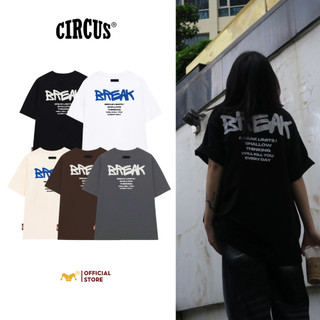 Áo thun unisex oversize local brand 100% cotton - MÃ BREAK B13 CIRCUS
