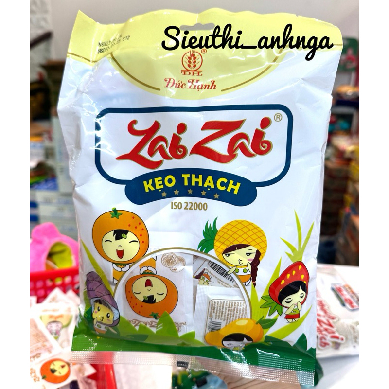 Thạch Zai Zai Túi 350g Đức Hạnh