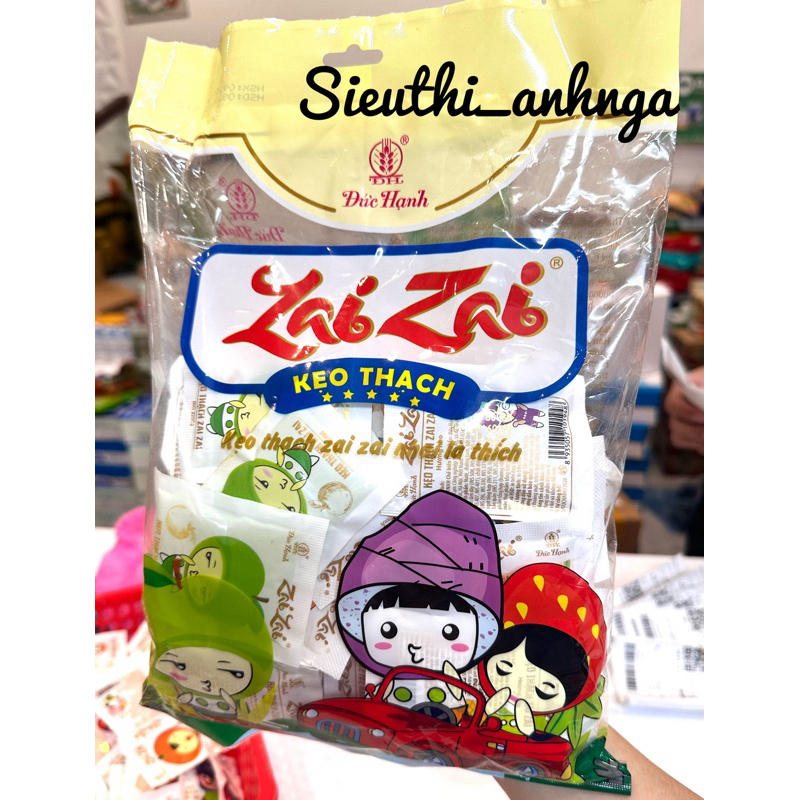 Thạch Zai Zai Đức Hạnh Túi 1Kg