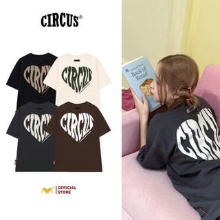 Áo thun unisex oversize local brand 100% cotton - MÃ CIRCUS HEART B05