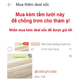 Thảm lau chân hình hoa trái tim