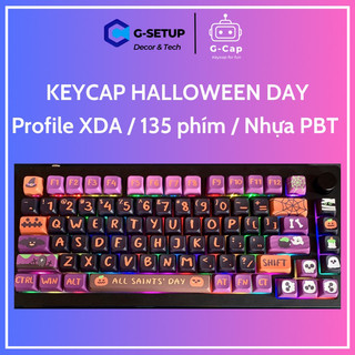 Keycap halloween day’s 2023 profile xda chất liệu pbt 135 phím
