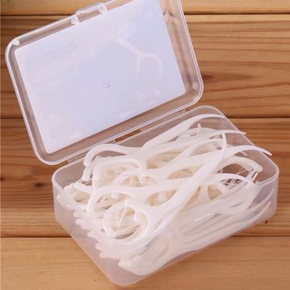 🦷🦷 hộp 50 cây tăm chỉ nha khoa cao cấp 🦷🦷 tăm chăm sóc răng miệng chuyên dụng tiện lợi