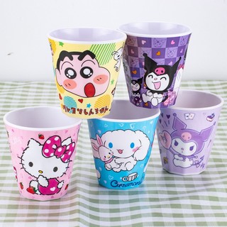 🌸ly cốc góc cạnh hello kitty doremon & friends