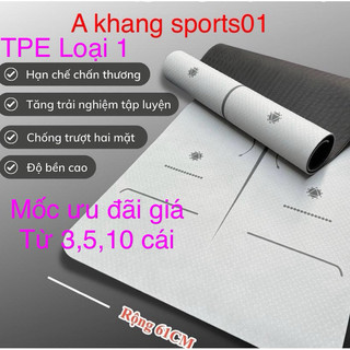 Thảm tập yoga định tuyến 8mm, thảm tập yoga chống trượt TPE, thảm chống thấm nước: thảm tập yoga giá rẻ: thảm tập yoga