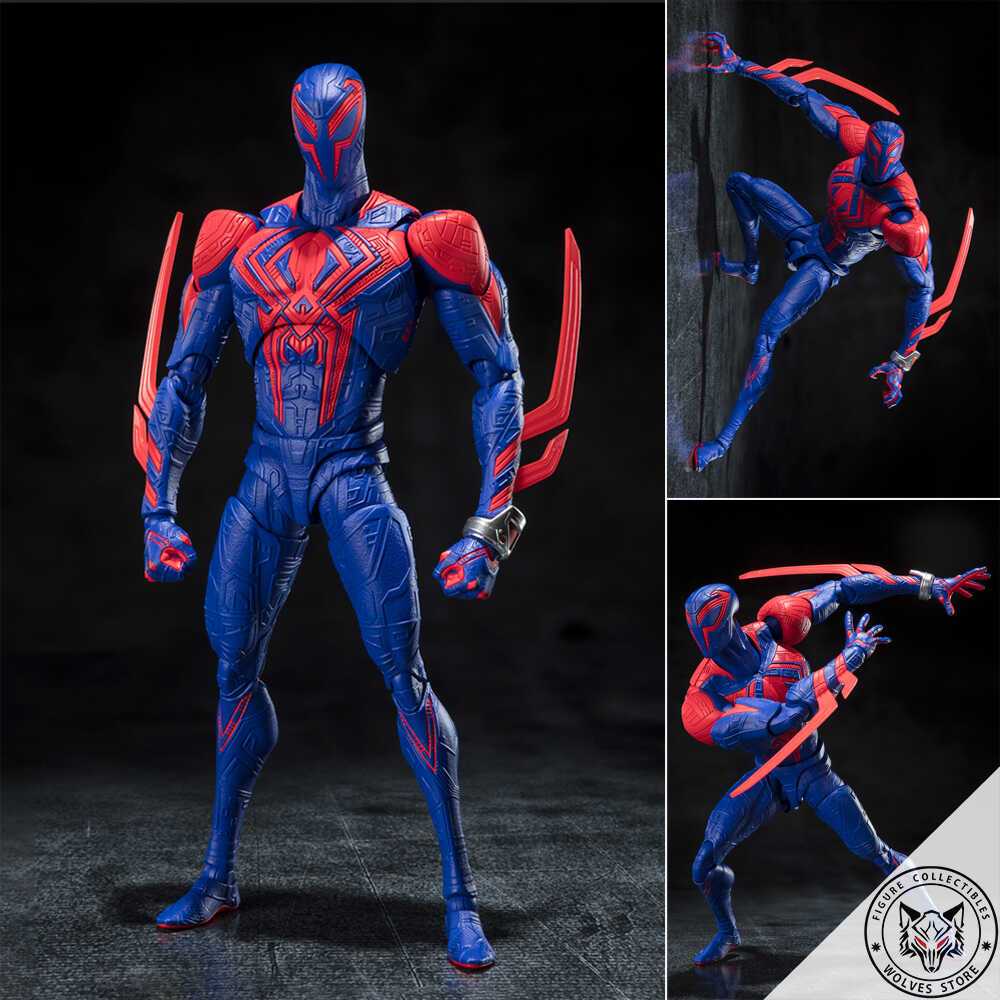 [Có sẵn - Hỏa tốc] Mô hình chính hãng SHF Marvel: SHF Spiderman 2099
