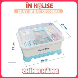 [tặng que up bình] Rổ giá khay Coco Bear up bát nồi chảo dụng cụ ăn dặm cho bé - ỉn house