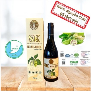 Nước Cốt Trái Nhàu Tươi Nguyên Chất Tách Mùi 750 ml SK Noni Juice Premium