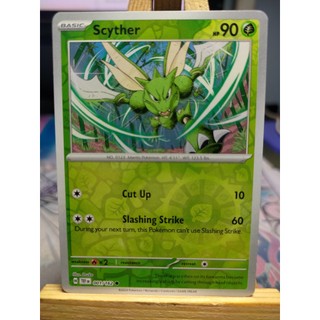 Thẻ pokemon scyther - 001/162 - common