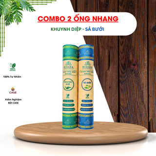 [ Combo 2 hộp nhang ] khuynh diệp, sả bưởi - nhang thảo mộc budara