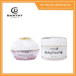 [Chính Hãng] Bộ đôi: Cao Nám và Kem Face Sữa Đan Thy