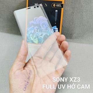 [Sony XZ3] Kính cường lực FULL màn FULL keo UV Glass Pro+ 9H