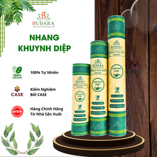 Nhang khuynh diệp budara, nhang làm từ lá khuynh diệp, nhang sạch không hoá chất, nhang thảo mộc
