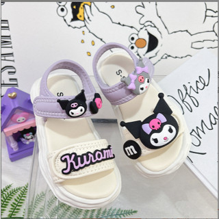 Dép sandal bé gái dép quai hậu cho bé gái họa tiết kumori dễ thương_TT429
