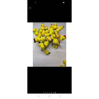 Kẹp tóc con vịt đáng iu kèm nơ