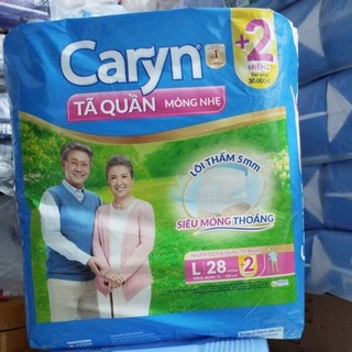 1 gói tã quần caryn m32/ l28/xl24 miếng