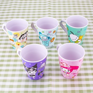 🌸LY CỐC CÓ QUAI CẦM HELLO KITTY DOREMON & FRIENDS