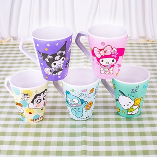 🌸LY CỐC CÓ QUAI CẦM HELLO KITTY DOREMON & FRIENDS