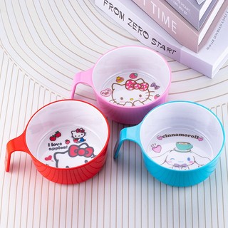 🌸CHÉN BÁT CÓ QUAI CẦM HELLO KITTY DOREMON & FRIENDS
