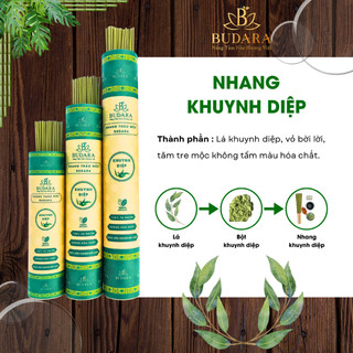Nhang khuynh diệp, nhang sạch, nhang thảo mộc - Budara