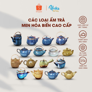 Các loại ấm trà cao cấp bán lẻ - Ấm uống trà cao cấp Bát Tràng