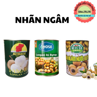 Nhãn ngâm đóng lon 585gr -
